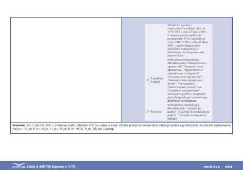 Przewodnik po zmianach (czÄÅÄ 1) 2010/2011 - Infor