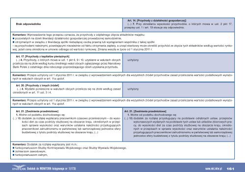 Przewodnik po zmianach (czÄÅÄ 1) 2010/2011 - Infor