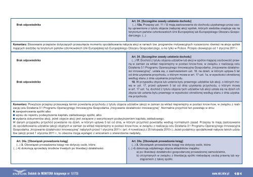 Przewodnik po zmianach (czÄÅÄ 1) 2010/2011 - Infor