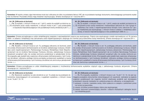 Przewodnik po zmianach (czÄÅÄ 1) 2010/2011 - Infor