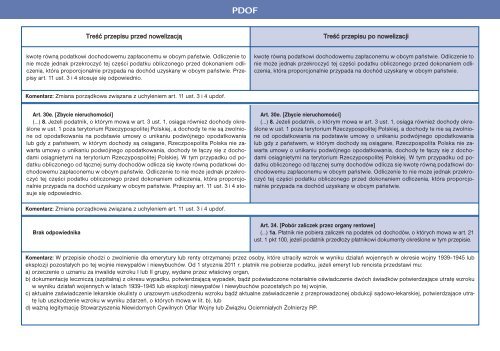 Przewodnik po zmianach (czÄÅÄ 1) 2010/2011 - Infor