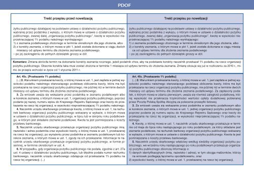 Przewodnik po zmianach (czÄÅÄ 1) 2010/2011 - Infor