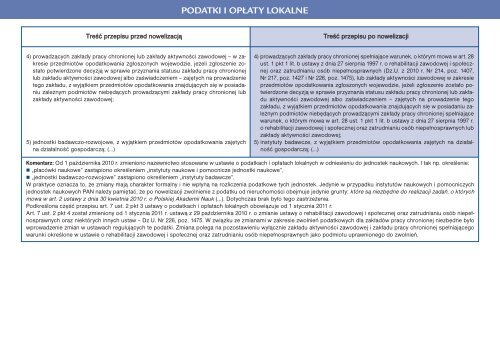 Przewodnik po zmianach (czÄÅÄ 1) 2010/2011 - Infor