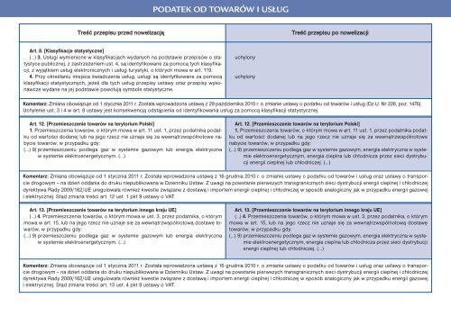 Przewodnik po zmianach (czÄÅÄ 1) 2010/2011 - Infor