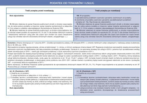 Przewodnik po zmianach (czÄÅÄ 1) 2010/2011 - Infor