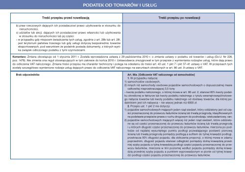 Przewodnik po zmianach (czÄÅÄ 1) 2010/2011 - Infor