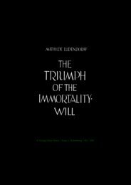 Triumph of the Immortality-Will