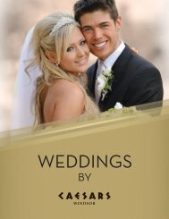 WeddinGs - Caesars Windsor