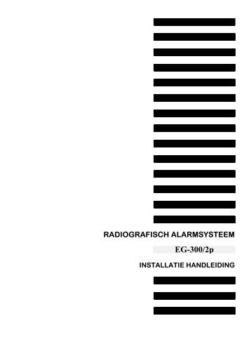 Installatiehandleiding EG300 - Steunpunt