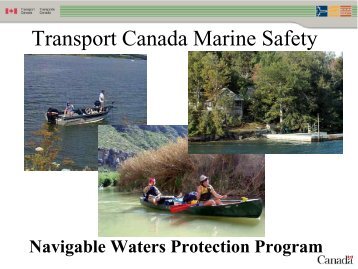 Transport Canada Marine Safety - FOCA