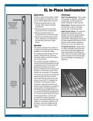 El In-Place Inclinometer Datasheet - Slope Indicator