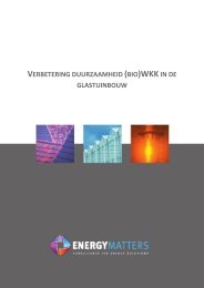 VERBETERING DUURZAAMHEID (BIO)WKKIN DE ... - Energiek2020