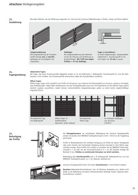 Montageanleitung Structura