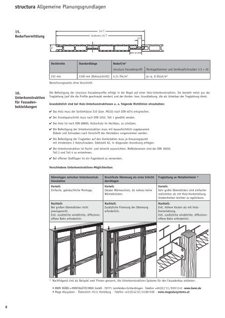 Montageanleitung Structura