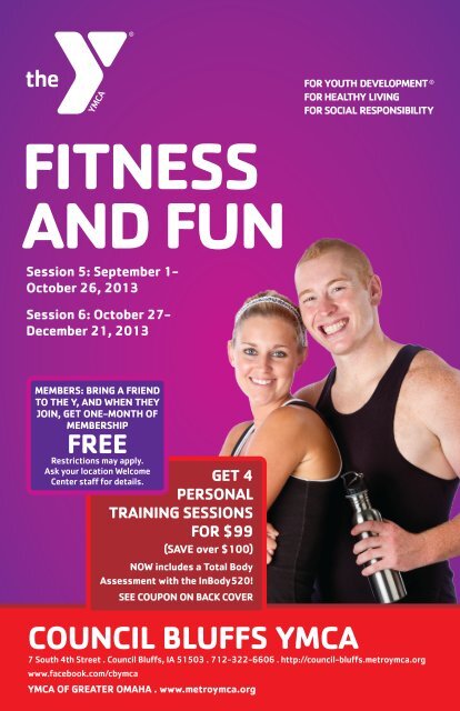 FITNESS AND FUN - Council Bluffs YMCA