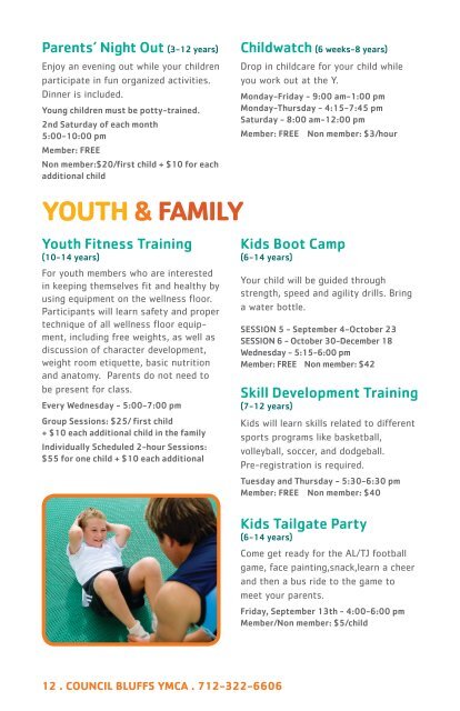 FITNESS AND FUN - Council Bluffs YMCA