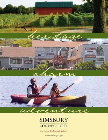 Simsbury Annual Report 2007 - 2008 - Town of Simsbury