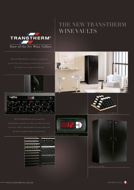 the new tRanstheRM wine vaults