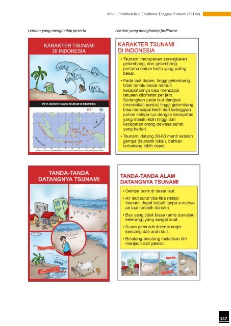 Modul Pelatihan bagi Fasilitator Tanggap Tsunami (FaTmi) - GITEWS