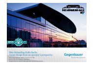 Max-Schmeling Hall in Berlin - 22nd IAKS Congress, 26 – 28 Oct ...