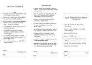 Home School Agreement Key Stage 1 & Key Stage 2 - Galley Hill ...