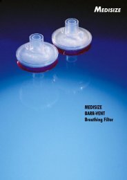 MEDISIZE MEDISIZE BARR-VENT Breathing Filter