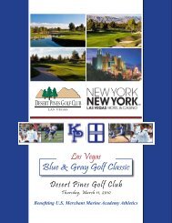 Blue & Gray Golf Classic Las Vegas - USMMA Alumni Association ...
