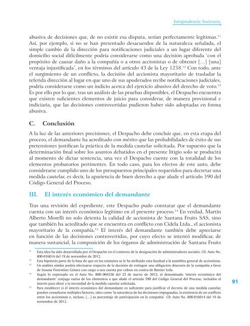 Libro Jurisprudencia societaria