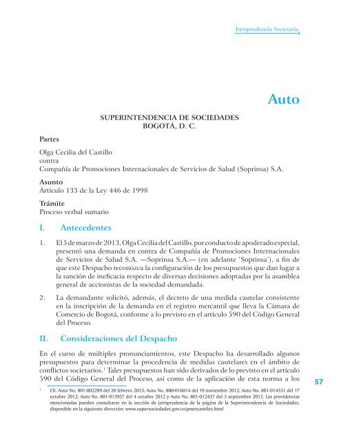 Libro Jurisprudencia societaria