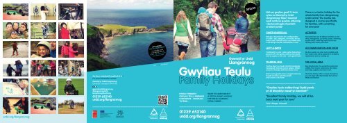 Gwyliau Teulu 2013 yn Llangrannog - Urdd Gobaith Cymru