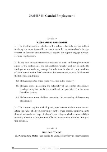 1951 Convention and Protocol relating to the Status of Refugees