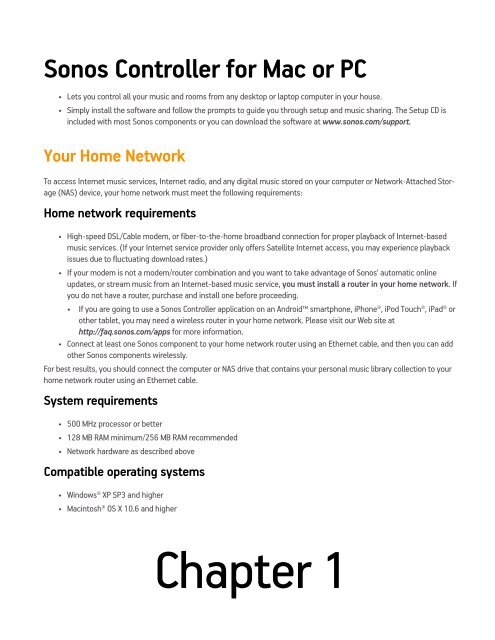 Sonos Controller for Mac or PC - Almando