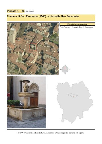 in piazzetta San Pancrazio - Geo-Portale del Comune di Bergamo
