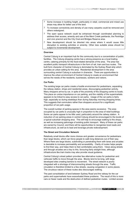 Local Planning Policy Framework - Moreland City Council