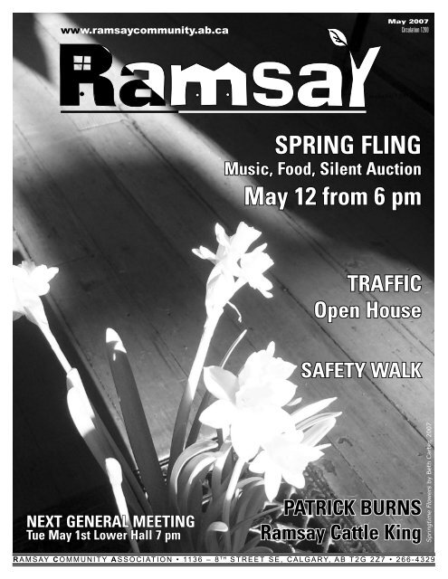 May 2007 - Ramsay Community Association in Calgary