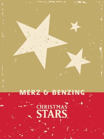 Christmas Stars Die schönsten Geschenke zu ... - Merz & Benzing