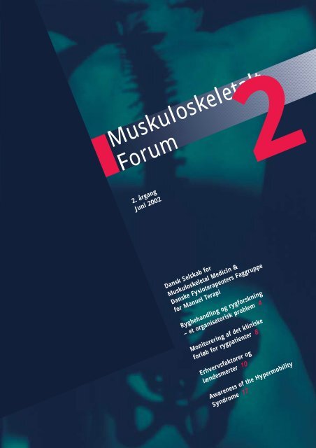 Muskuloskeletalt Forum - 2/2002 (pdf) - Fagforum for ...