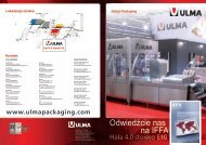 Kontakt: Lokalizacja stoiska - ULMA Packaging