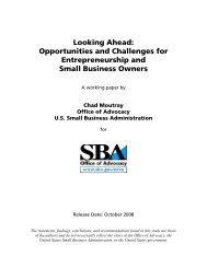 Looking Ahead - Georgia Small Business Development Center