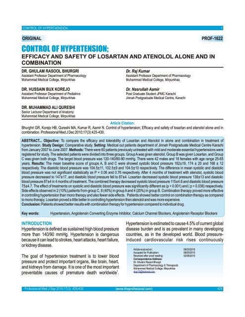 Epidemiology of Arterial Hypertension in Croatia and Worldwide