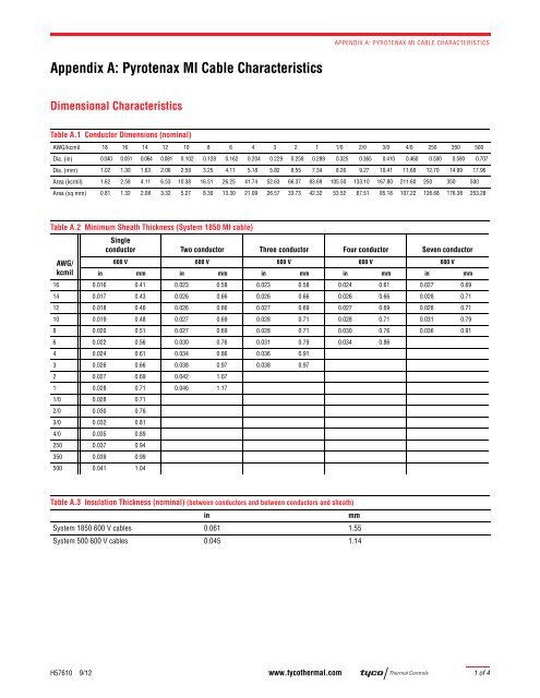 Awg Kcmil Chart