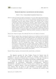 TomÃ¡s de Aquino e a questÃ£o do uso dos animais - Aquinate