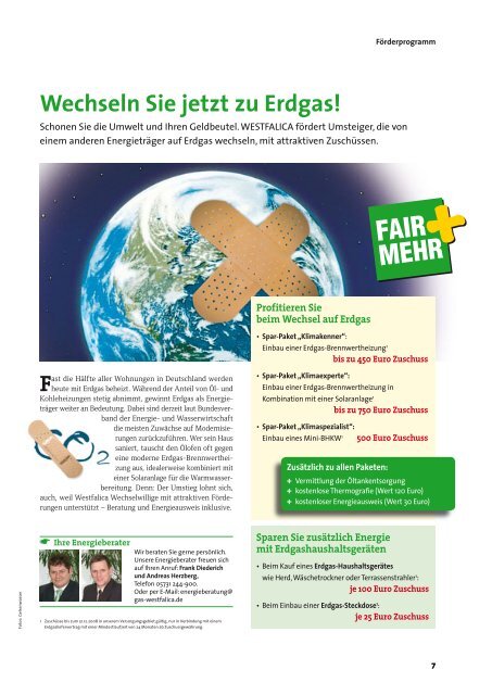 Kundenmagazin privat, Ausgabe 2/2008 (PDF, 3 MB) - westfalica