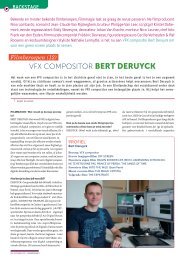 [PDF] Filmberoepen (12). VFX compositor Bert Deruyck - Filmmagie