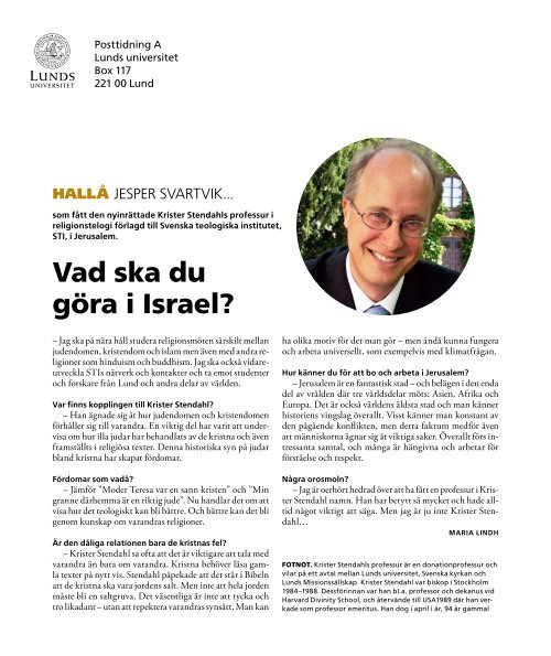 LUM nr 6 - 18 juni (PDF, 3MB, Nytt fÃ¶nster) - Humanekologi Lunds ...