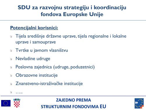 Prezentacija NSRF 2012 - 2013.pdf - Ministarstvo regionalnoga ...