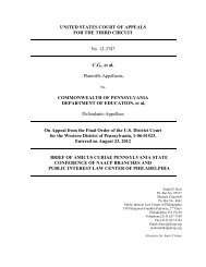 amicus brief - Public Interest Law Center of Philadelphia