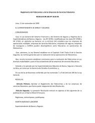 Reglamento del Fideicomiso y de las Empresas de ... - La Fiduciaria