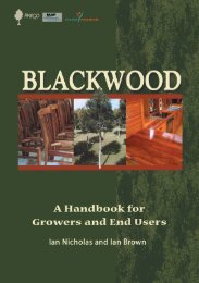 Blackwood, a handbook for growers and end users - Ministry for ...