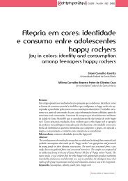 identidade e consumo entre adolescentes happy rockers